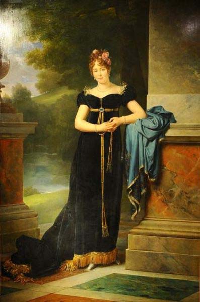 Portrait of Marie laczynska, Countess Walewska